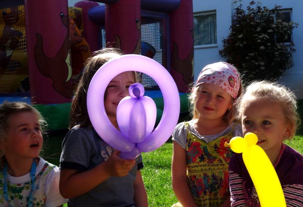 Ballonmodellieren Livebild